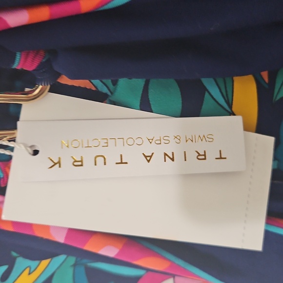 Trina Turrk India Garden Swim Suit 10 - Picture 5 of 5